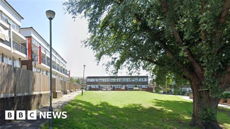 Mottingham: Met hunts for 'armed' teens after officer assaulted.